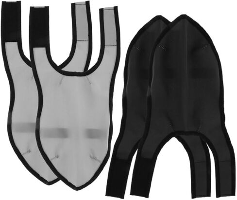 SHERCHPRY 2 Pairs Breathable Haircut Shoe Covers for All Shoe Non Slip Protective Covers for Barbers and Stylists for Salon and Massage Use Keeps Feet in Saudi Arabia