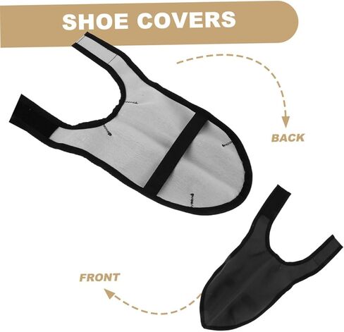 SHERCHPRY 2 Pairs Breathable Haircut Shoe Covers for All Shoe Non Slip Protective Covers for Barbers and Stylists for Salon and Massage Use Keeps Feet in Saudi Arabia