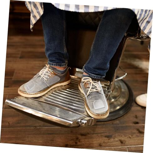 2 Pairs Haircut Shoe Covers Non-Slip Waterproof Barber Accessories for Hair Stylists Reusable Breathable Hair Dye Shoe Protection for Salon and Outdoor Use in Saudi Arabia