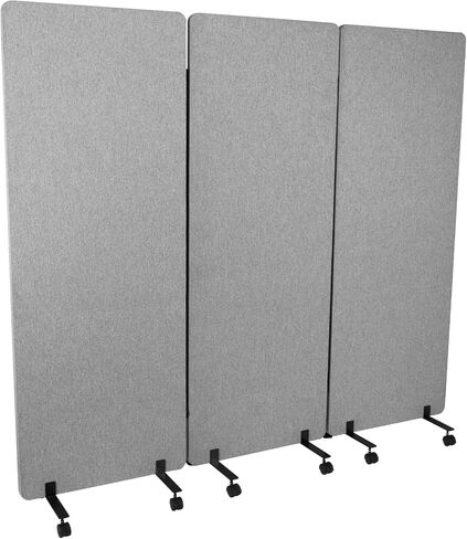 Generic 3 Panels Freestanding Partition Room Dividers Folding Portable Partition Screens Folding Privacy Screens for Office Reception Room Hospital in Saudi Arabia