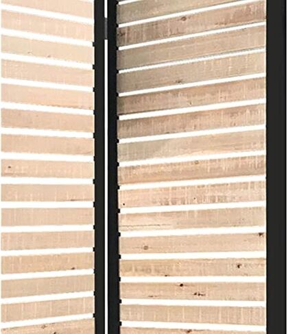 HomeStock Room Divider Screen - 3 Panel Folding Privacy Screen - 41" W x 67" H in Saudi Arabia