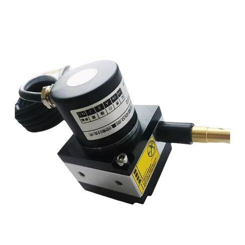 Draw Wire Sensor 4-20mA 2 Wires 0-5000mm Linear Position Encoder String Transducer(4000mm) in Saudi Arabia