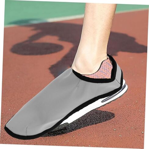 Beavorty 2 Pairs Reusable Shoe Covers for Barbers Non Slip Ventilated Haircut Protection for Indoor and Outdoor Salon Use Fits Various Shoe Keeps Hair Clippings Controlled in Saudi Arabia