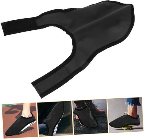 Beavorty 2 Pairs Reusable Shoe Covers for Barbers Non Slip Ventilated Haircut Protection for Indoor and Outdoor Salon Use Fits Various Shoe Keeps Hair Clippings Controlled in Saudi Arabia
