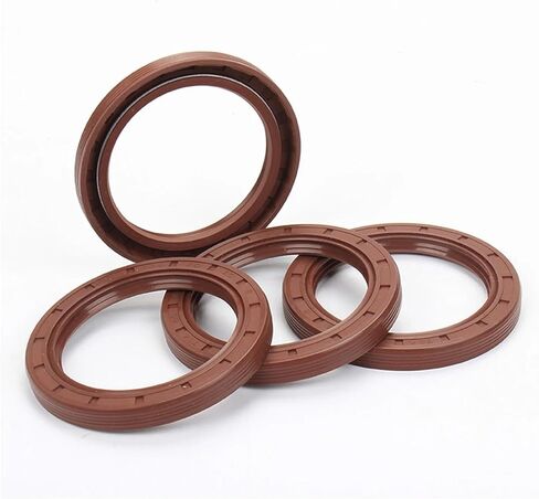 1PC ID 56/58Mm 56/58 * 72 * 75 * 76 * 78 * 80 * 6/7/8/9/10/12/13MM High Temperature Gasket Acid Resistance Fluorine Rubber Skeleton Oil Seal(58X75X12 1PCS) in Saudi Arabia
