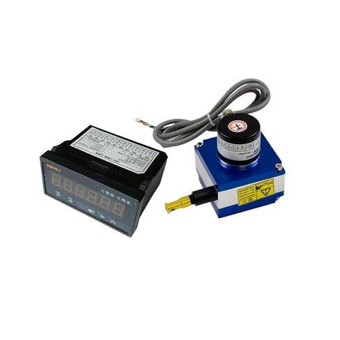 Push Pull Output Draw-Wire Displacement Sensor CESI-S2000P with HB961 Digital Indicator in Saudi Arabia