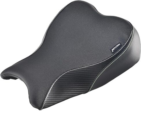 Motorcycle Rider Passenger Comfort Seat Fit for Ninja ZX-4R ZX-4RR 2023 2024 2025 2026, Front Rear Leather Saddle Solo Back Cushion Pillion Pad Kit, Black Honeycomb in Saudi Arabia