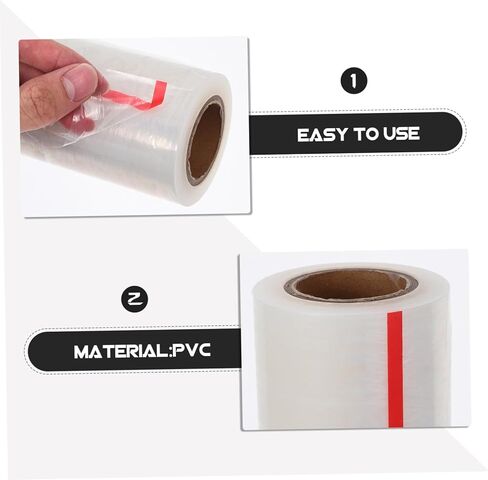 NUOBESTY 2 Rolls Disposable Shoe Covers Dispenser Automatic Seal Tape Machine for Home Office Factory Supermarket Versatile Fits All Prevents Shoe Sole in Saudi Arabia