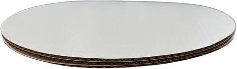 18-Inch Round White Cardboard Pizza Circles, Cake Boards, Disposable Cake Decorating Supplies (6) in Saudi Arabia