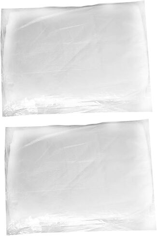 2 Packs Multi Purpose Disposable Foot Covers Transparent Protective Shoe Covers for Spa and Outdoor Use Comfortable Pe Material in Saudi Arabia