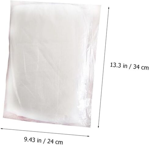 2 Packs Multi Purpose Disposable Foot Covers Transparent Protective Shoe Covers for Spa and Outdoor Use Comfortable Pe Material in Saudi Arabia
