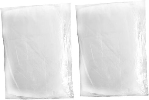 PartyKindom 2 Packs Disposable Transparent Foot Cover Long Tube Shoe Covers for Spa Use Breathable Pe Material for Daily Maintenance and in Saudi Arabia