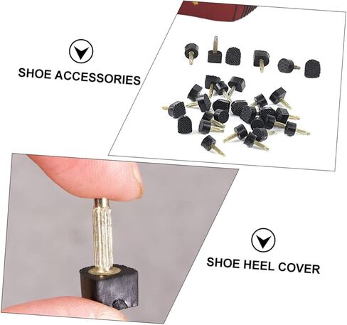 BESPORTBLE 30pairs Shoe Heel Cases for Women Heel Protectors Protective Cover High Shoe Cover Supplies in Saudi Arabia