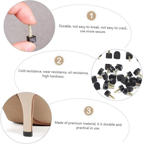 BESPORTBLE 30pairs Shoe Heel Cases for Women Heel Protectors Protective Cover High Shoe Cover Supplies in Saudi Arabia