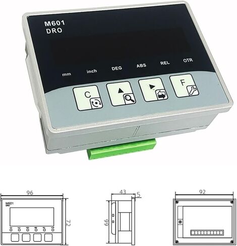 Linear Scale, High Precision Magnetic Grating Ruler Lathe Digital DRO Linear Proportional Milling Optical for Mill Machine 1000mm in Saudi Arabia