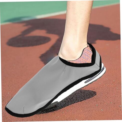 Healeved 2 Pairs Non Slip Barber Shoe Covers Protective Haircut Shoe Covers for Indoor Outdoor Salon Use Ventilated and Adaptable Fit for Hair Stylists and Grooming Professionals in Saudi Arabia