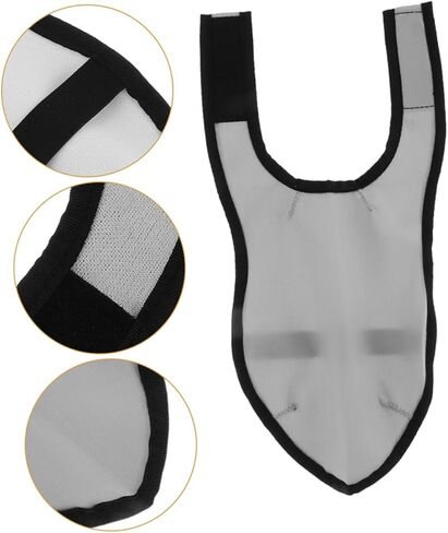 Healeved 2 Pairs Non Slip Barber Shoe Covers Protective Haircut Shoe Covers for Indoor Outdoor Salon Use Ventilated and Adaptable Fit for Hair Stylists and Grooming Professionals in Saudi Arabia