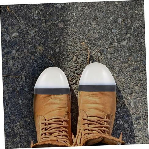 Luxshiny Toe Caps for Work Shoes Plastic Metatarsal Guard Heavy Impact Protection Comfortable Fit for Men and Women with Labor Safety Standards for Demanding in Saudi Arabia