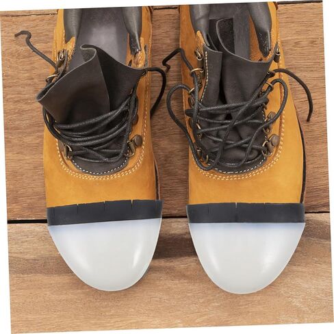 LIFKOME Safety Protector for Work Boots Waterproof Metatarsal Guard Anti-Puncture Design Universal Fit for Men and Women Footwear Toe Covers in Saudi Arabia