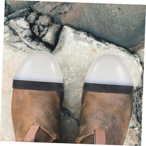 Plastic Toe Protector Caps for Men and Women Metatarsal Guard Safety Shoes Toe Covers Crush Protection for Work Environments Compliant with Labor Safety Standards in Saudi Arabia