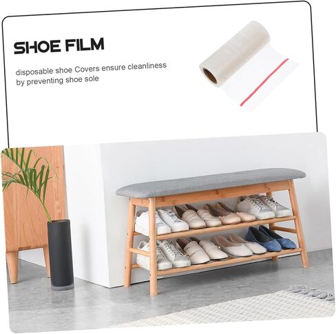 NUOBESTY 2rolls Nursing Shoe Covers Machine Shoe Covers Rainproof Indoor Outdoor Easy Storage in Saudi Arabia