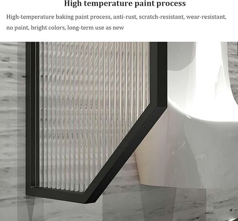 Toilet Screen for Men Mounted On The Wall, Modern Bath Urinary Dividing Screen, Stainless Steel Frame and Translucent Glass Panel Screen, for Office,Gold-3 Piece in Saudi Arabia
