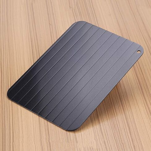 Defrosting Tray For Frozen Meat, 9.06*6.50*0.08in Aluminum Thawing Tray For Frozen Meat Meat Defrosting Tray Meat Thawing Tray for Home Kitchen Restaurant in Saudi Arabia