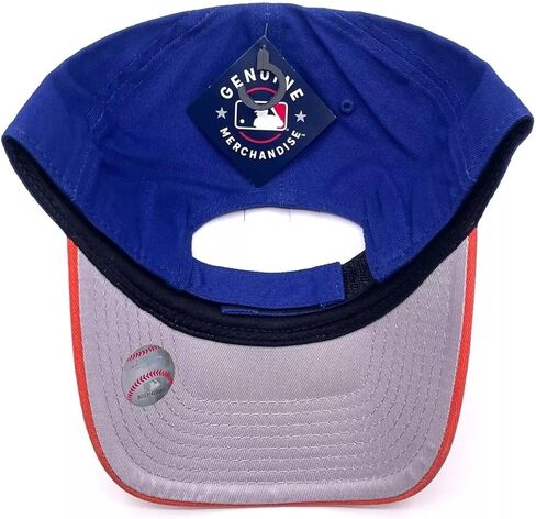 Officially Licensed NY Mets Youth Boys Girls Baseball Hat Classic MVP Kids Adjustable Embroidered Team Logo Structured Two-Tone Cap in Saudi Arabia