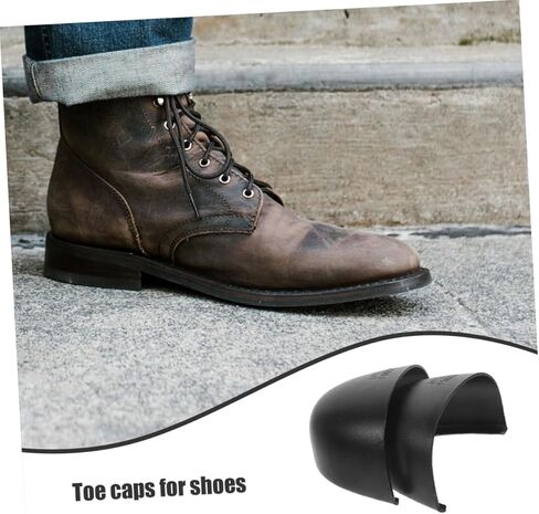 Lurrose 2pairs Men Safety Shoes Toe Guard Protection for Work Crease Protectors for Shoes in Saudi Arabia