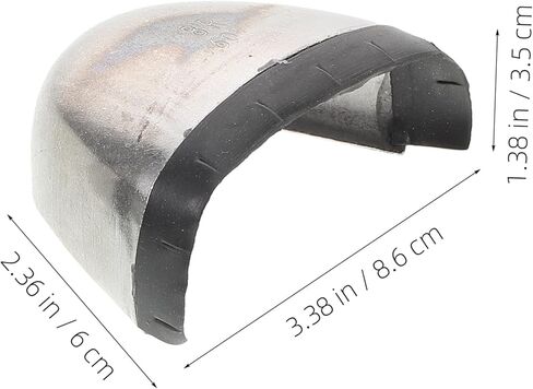 STOBOK Safety Toe Caps for Work Boots Safety Shoe Toe Protector Wear-resistant Cover for Labor Protection Suitable for Men 1 Pair in Saudi Arabia