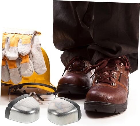 STOBOK Safety Toe Caps for Work Boots Safety Shoe Toe Protector Wear-resistant Cover for Labor Protection Suitable for Men 1 Pair in Saudi Arabia