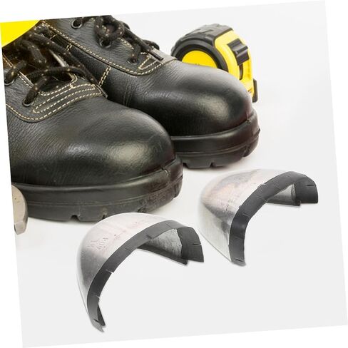 STOBOK Safety Toe Caps for Work Boots Safety Shoe Toe Protector Wear-resistant Cover for Labor Protection Suitable for Men 1 Pair in Saudi Arabia