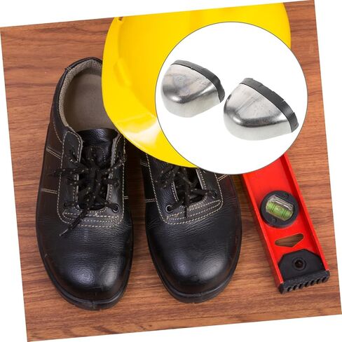STOBOK Safety Toe Caps for Work Boots Safety Shoe Toe Protector Wear-resistant Cover for Labor Protection Suitable for Men 1 Pair in Saudi Arabia