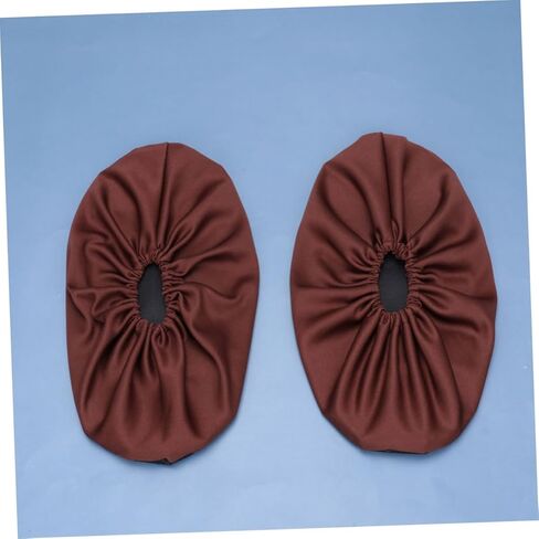 Holibanna Thicken Reusable Shoe Covers 5-Pair Anti-Skid Overshoes for Home Use Sturdy Non-Slip Shoes Pouch Machine Washable Protects Floors and Carpets in Saudi Arabia