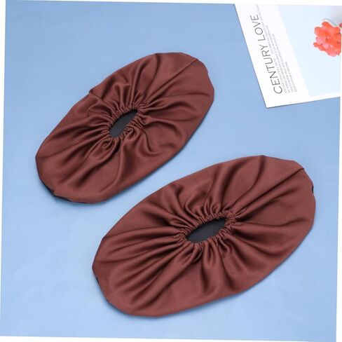 Holibanna Thicken Reusable Shoe Covers 5-Pair Anti-Skid Overshoes for Home Use Sturdy Non-Slip Shoes Pouch Machine Washable Protects Floors and Carpets in Saudi Arabia