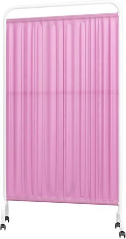 Portable Freestanding Privacy Screen on Wheels - Versatile Room Divider for Hospitals, Salons, Offices - Adjustable, Lightweight, Easy to Move, Ideal for Patient Privacy and Workspaces in Saudi Arabia