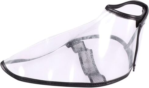 PartyKindom 1 Pair Haircut Shoe Covers Transparent Protective Shoe Covers for Hairdressers S for Salon Use and Preventing Hair from Falling in Saudi Arabia