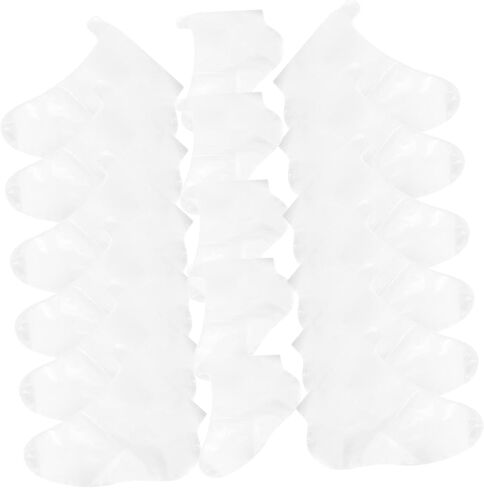SUPVOX 200 Pcs Disposable Foot Covers Non-Slip Waterproof Plastic Shoe Covers for Daily Use Pedicure and Ice Skating in Saudi Arabia
