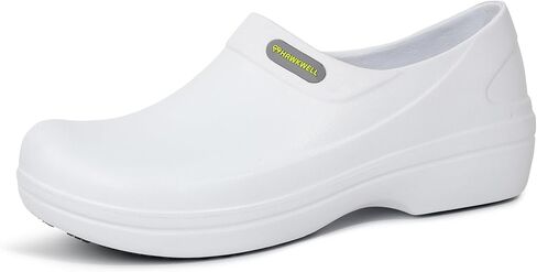 Hawkwell Professional Nursing Shoes for Women - Slip Resistant Surgical Clogs, Lightweight Waterproof Medical Work Shoes - Comfortable Shoes for Healthcare, Food Service, Garden in Saudi Arabia