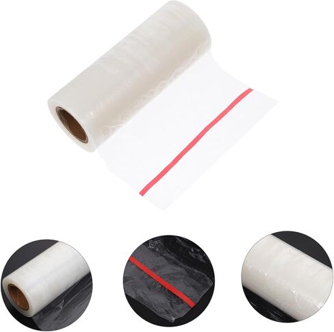أغطية أحذية Vaguelly 2Rolls للاستعمال مرة واحدة للموزع التلقائي والإزالة بدون جهد، عملية بسيطة للاستخدام في المصانع والمكاتب المنزلية والسوبر ماركت in Saudi Arabia