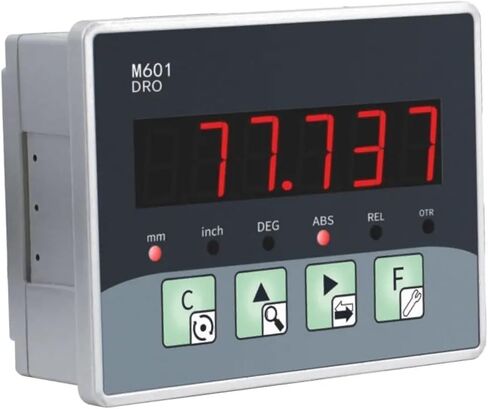 DRO Magnetic Glass Linear Scale, Digital Readout Milling Sensor, Optical Ruler, Micro Embedded TTL Signal, 1 Axis,M601-1 in Saudi Arabia