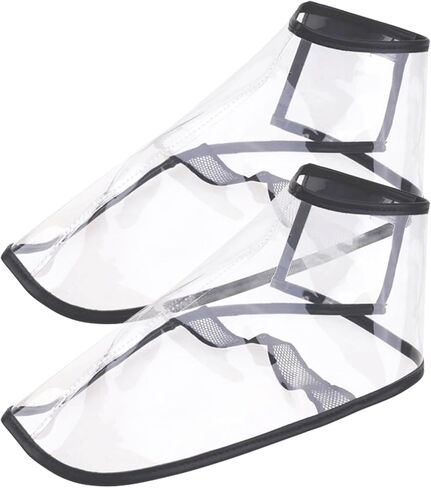 Healeved Shoe Covers for Hair Cut Barber Shoes Cover TPU Material Hairdressing Protection Styling Tool Accessory Easy to Wear in Saudi Arabia