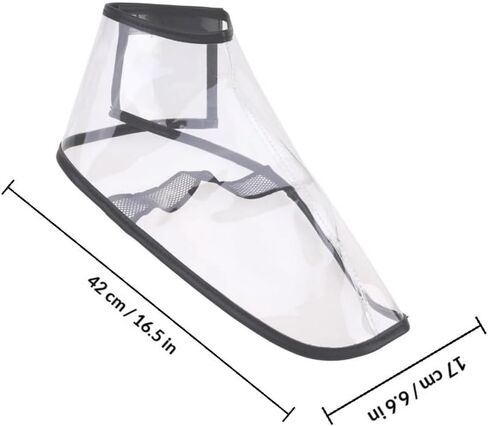 Healeved Shoe Covers for Hair Cut Barber Shoes Cover TPU Material Hairdressing Protection Styling Tool Accessory Easy to Wear in Saudi Arabia