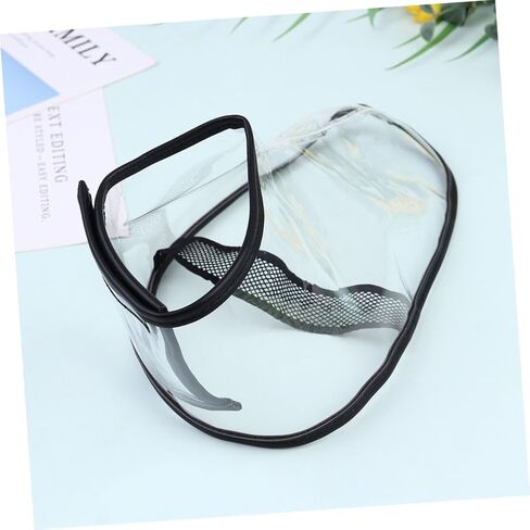 1Pair Professional Hairdressing Shoe Covers Durable Transparent Barber Shoe Protectors for Haircut Styling Non Slip Design for Keeping Broken Hair Away for Salons in Saudi Arabia