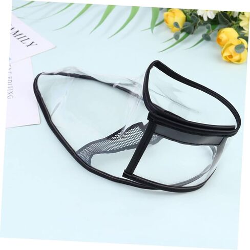 1Pair Professional Hairdressing Shoe Covers Durable Transparent Barber Shoe Protectors for Haircut Styling Non Slip Design for Keeping Broken Hair Away for Salons in Saudi Arabia