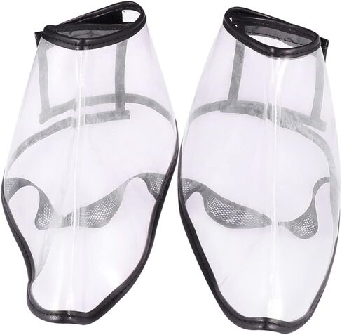 أغطية أحذية الحلاقة من VALICLUD لقصات الشعر، زوج واحد مقاس S، حماية من أحذية تصفيف الشعر المقاومة للماء لمصففي الشعر، تصميم مضاد للانزلاق لاستخدام الصالون in Kuwait