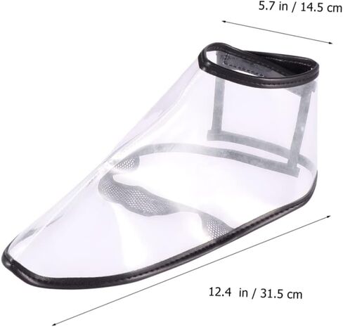 أغطية أحذية الحلاقة من VALICLUD لقصات الشعر، زوج واحد مقاس S، حماية من أحذية تصفيف الشعر المقاومة للماء لمصففي الشعر، تصميم مضاد للانزلاق لاستخدام الصالون in Kuwait