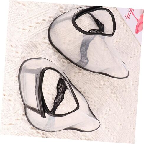 أغطية أحذية الحلاقة من VALICLUD لقصات الشعر، زوج واحد مقاس S، حماية من أحذية تصفيف الشعر المقاومة للماء لمصففي الشعر، تصميم مضاد للانزلاق لاستخدام الصالون in Kuwait