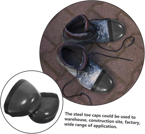 STOBAZA 1Pair Toe Protectors Wear Resistant Safety Shoe Covers Easy to Install Protective Toe Guards Shoes Protection for Foot in Saudi Arabia