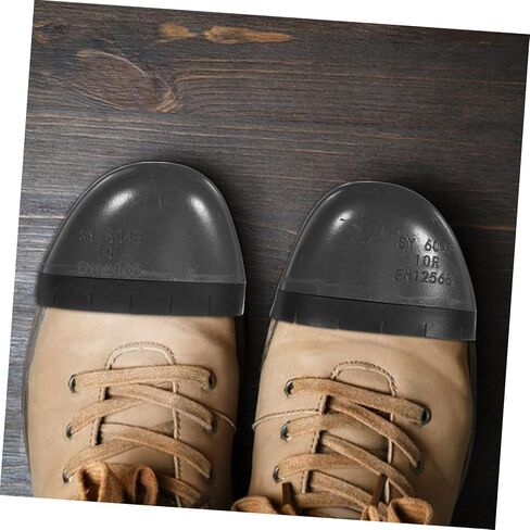 SOLUSTRE Safety Toe Caps for Work Shoes Toe Covers Anti-Puncture Properties Wear-Resistant Design and Universal Fit for Outdoor Activities in Saudi Arabia